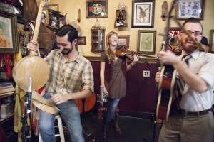 (L-R) Dave Aitken, Jenna Mobley, Caleb Warren