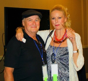 Jim Adams and Veronica Carlson