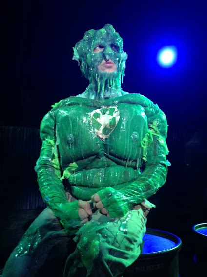 Kool Kat of the Week Nick Arapaglou as Toxie in Horizon Theatre's production of THE TOXIC AVENGER. Photo credit: Greg Mooney.