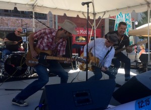 Dec Fest - Photo by John Phillips (L-R: Dave Watkins, Johnny McGowan, Dave Weil, Steve Stone)